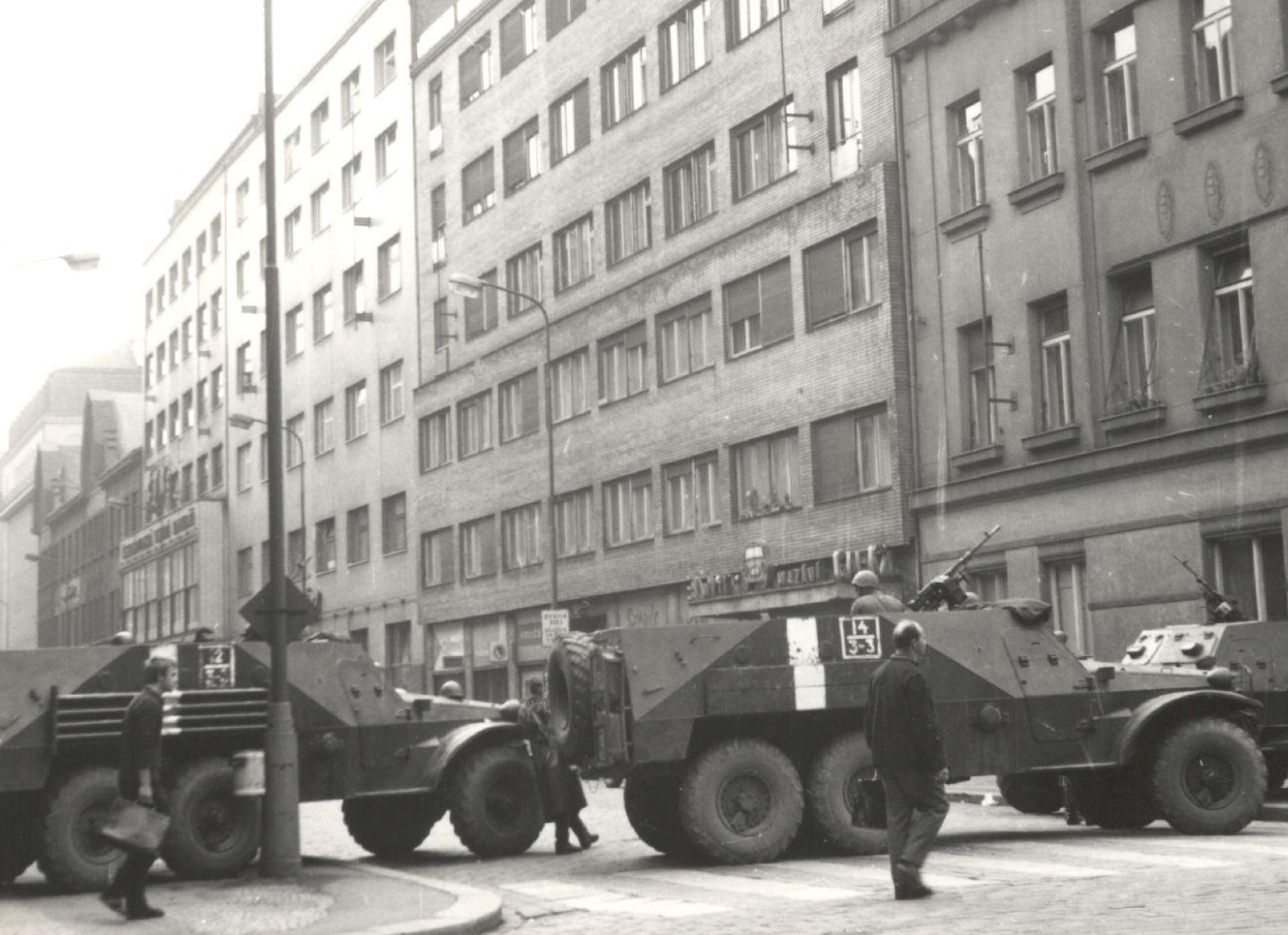 Ulice Opletalova, Divadlo Radka Brzobohatého pasáž a budova ČTK Ulice Opletalova, Divadlo Radka Brzobohatého pasáž a budova ČTK