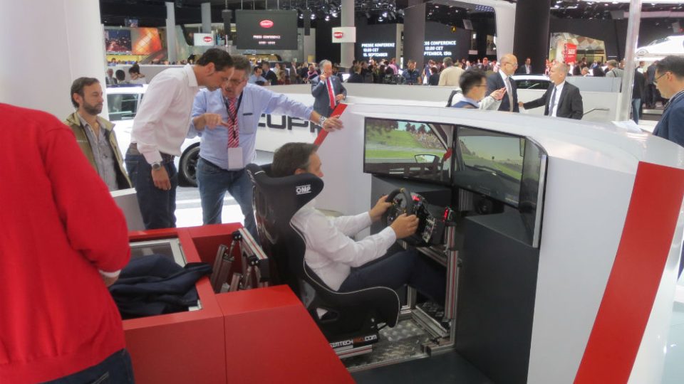 Simulátor Seat Cupra cupu