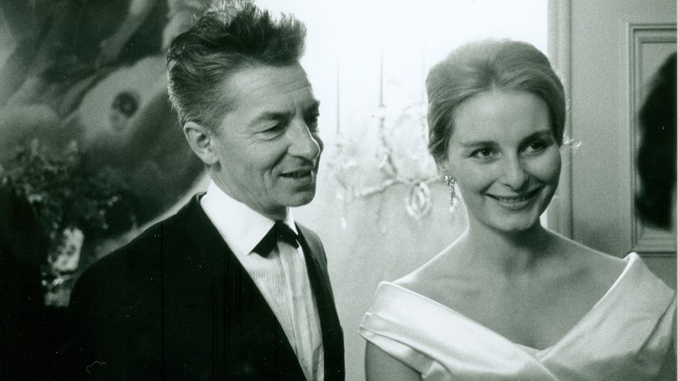 1959 - Herbert a Eliette Karajanovi